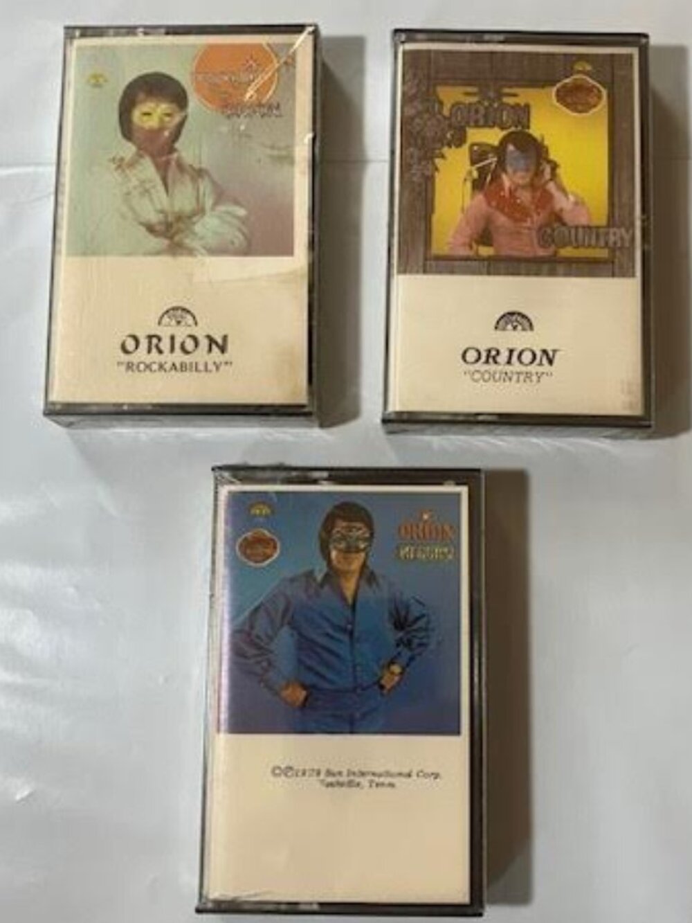 Orion 3 Vintage seal cassette, Reborn, Rockabilly, Country